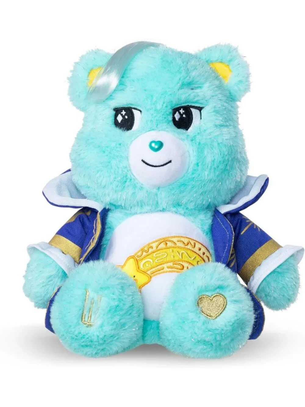 Exclusive 12” Plush Wicked Wish Bear - Care Bears Collectible, Soft Toy